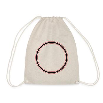 Circle Icon - Drawstring Bag - nature - Front