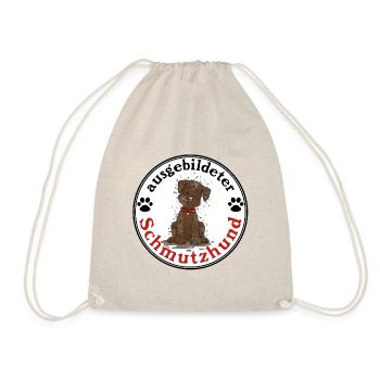 Schmutzhund1 3 - Turnbeutel - Natur - Vorne