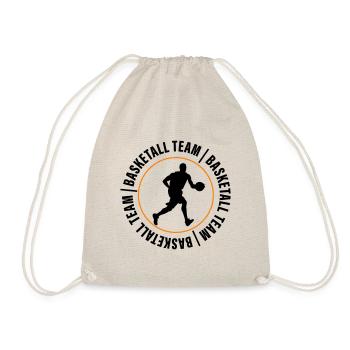 Équipe de basket-ball Club Homme - Sac de sport léger - nature - Devant