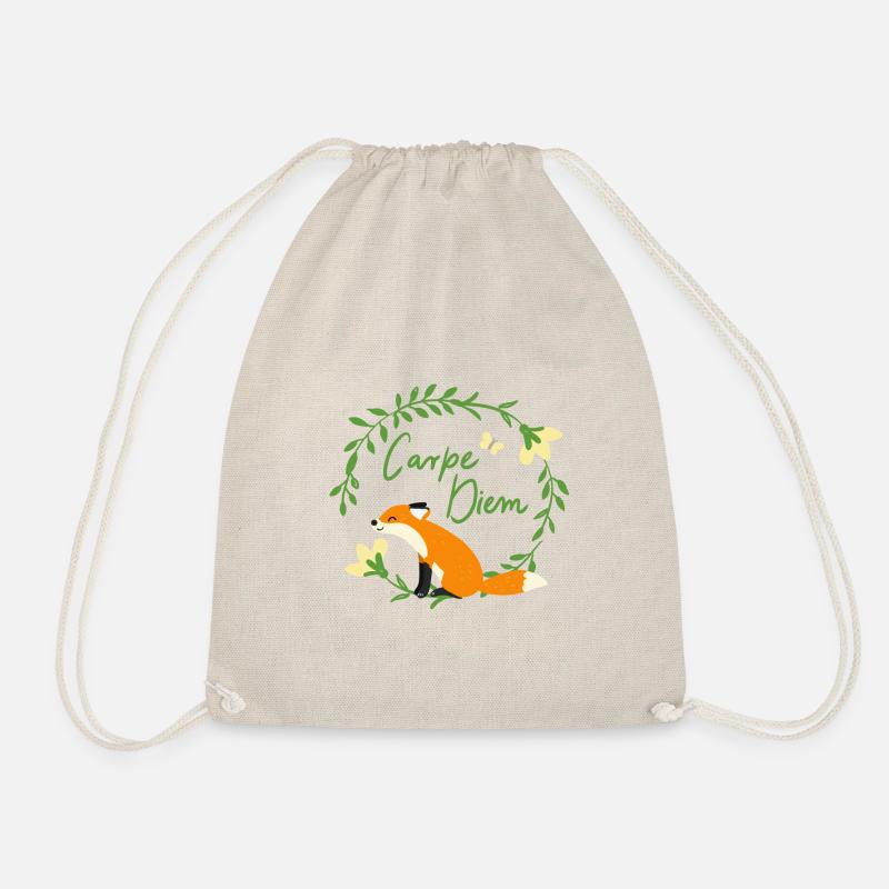 Carpe Diem - Drawstring Bag - nature