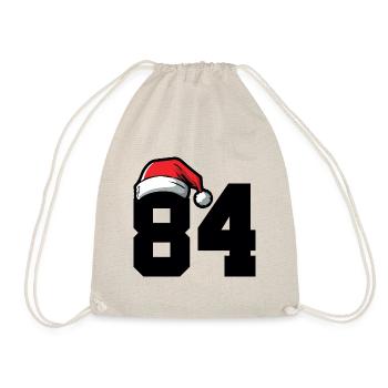 84 Numéro Noël - Sac de sport léger - nature - Devant