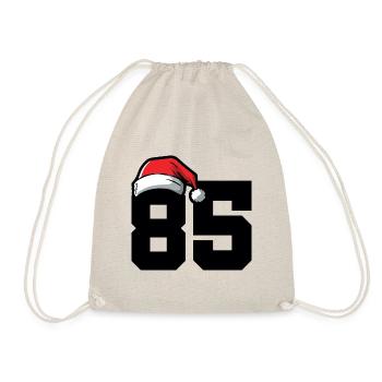 85 Numéro Noël - Sac de sport léger - nature - Devant