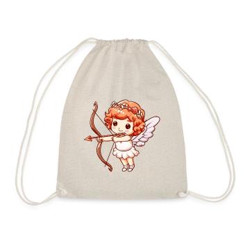 Ange de la Saint-Valentin en amour Cupidon - Sac de sport léger - nature - Devant