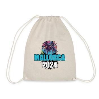 L’équipe de la tournée de voyage de Majorque 2024 - Sac de sport léger - nature - Devant