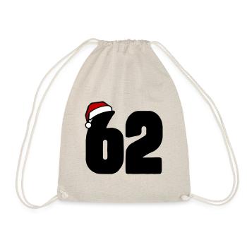62 Numéro Noël - Sac de sport léger - nature - Devant