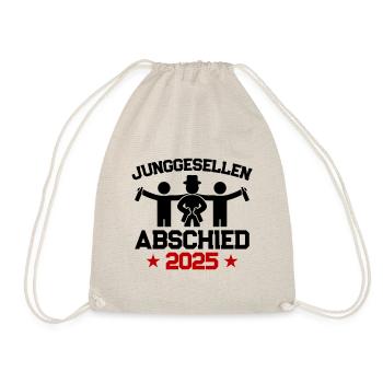 Junggesellenabschied 2025 Jga Team - Turnbeutel - Natur - Vorne