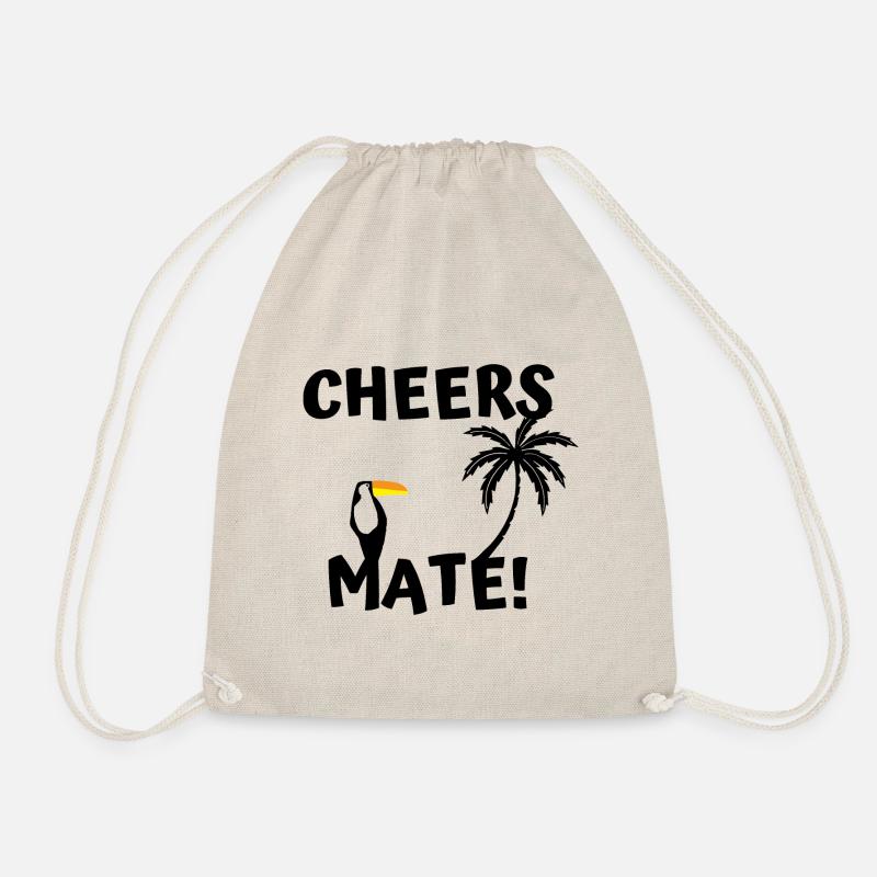 cheers mate! Tukan - Turnbeutel - Natur
