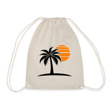 Palm Tree Sun Island - Sac de sport léger - nature - Devant