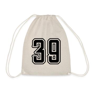 39 number symbol - Drawstring Bag - nature - Front