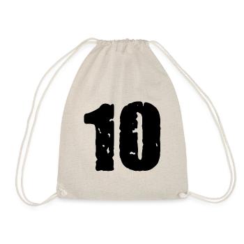 Maillot à 10 chiffres - Sac de sport léger - nature - Devant