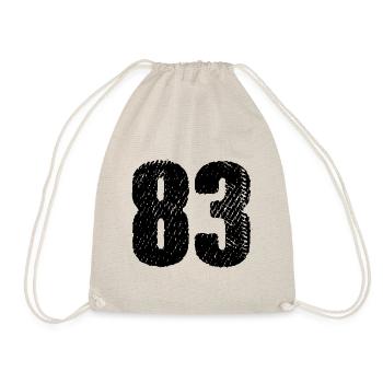 Maillot à 83 numéros - Sac de sport léger - nature - Devant