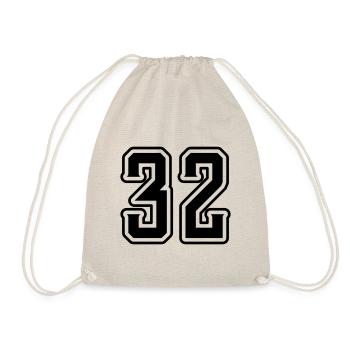 32 number symbol - Drawstring Bag - nature - Front