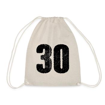 Maillot à 30 chiffres - Sac de sport léger - nature - Devant