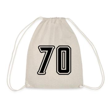 70 number symbol - Drawstring Bag - nature - Front