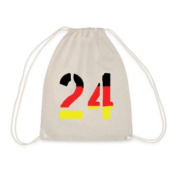 24 number symbol Germany - Drawstring Bag - nature - Front