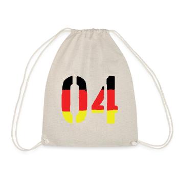4 Number symbol Germany - Drawstring Bag - nature - Front