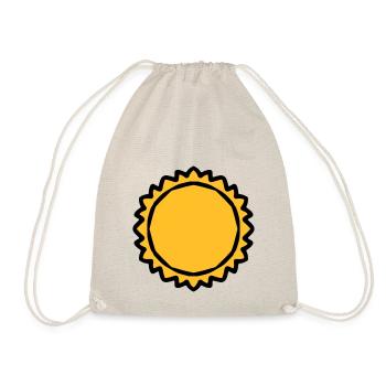 Thick big sun - Drawstring Bag - nature - Front