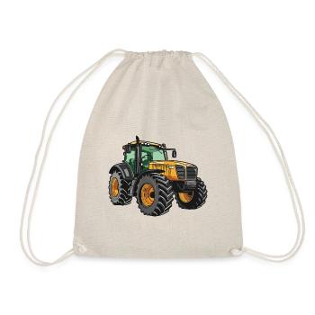 Tractor Symbol - Drawstring Bag - nature - Front