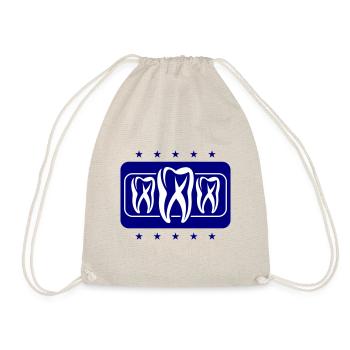 Icône de dentiste dentaire dentaire dentaire - Sac de sport léger - nature - Devant