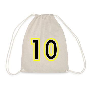 10 Number College - Drawstring Bag - nature - Front