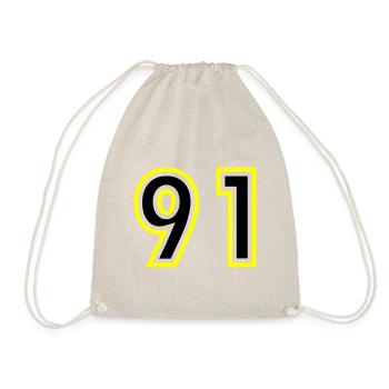 91 Number College - Drawstring Bag - nature - Front
