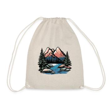 Montagnes Paysage extérieur - Sac de sport léger - nature - Devant