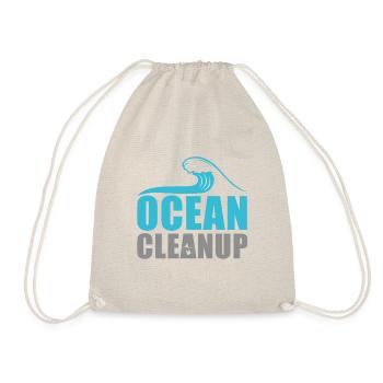 Ocean CleanUp - Drawstring Bag - nature - Front
