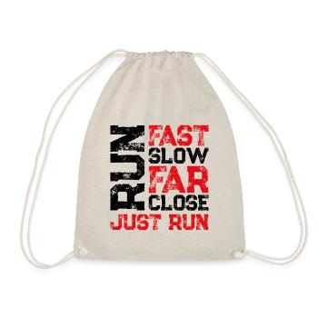 Race running - Drawstring Bag - nature - Front
