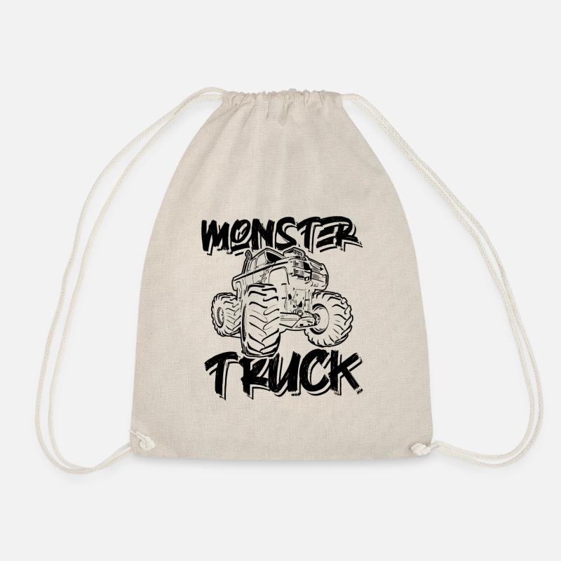 Monstertruck cool - Turnbeutel - Natur
