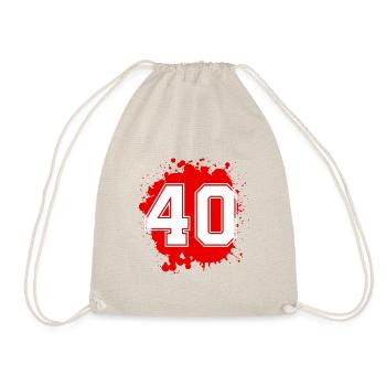 40 nombre de taches - Sac de sport léger - nature - Devant