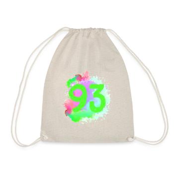 93 Number of blobs - Drawstring Bag - nature - Front