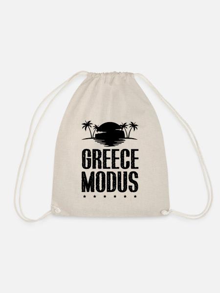 Greece Modus - Turnbeutel - Natur