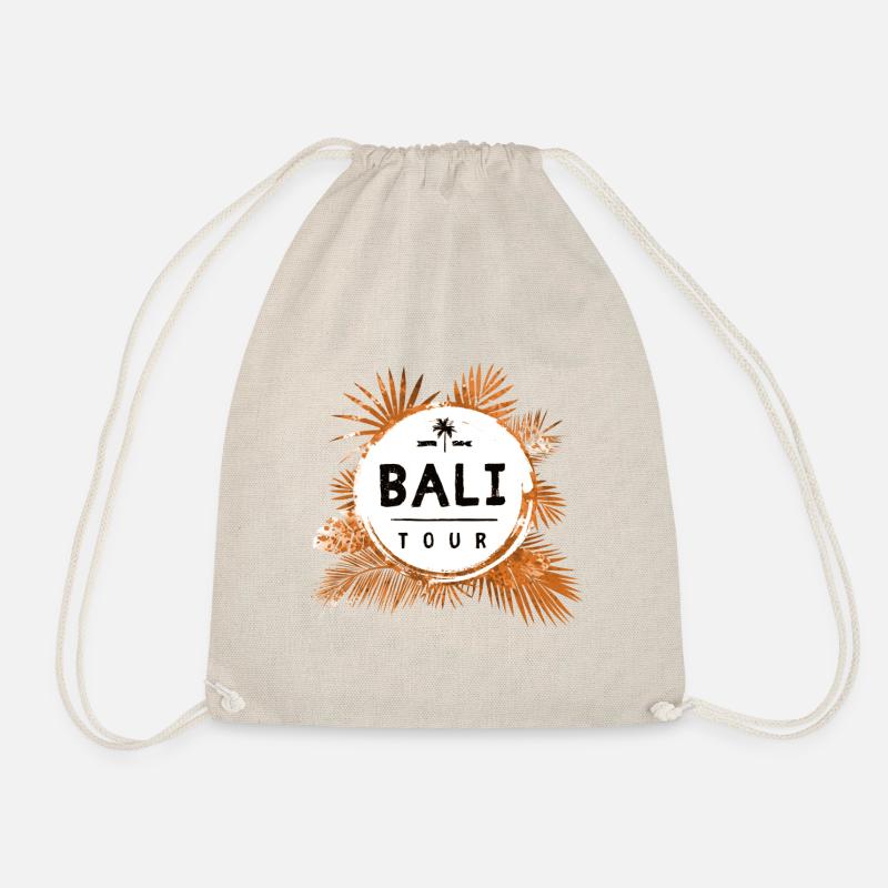 Bali Tour Bunt - Turnbeutel - Natur