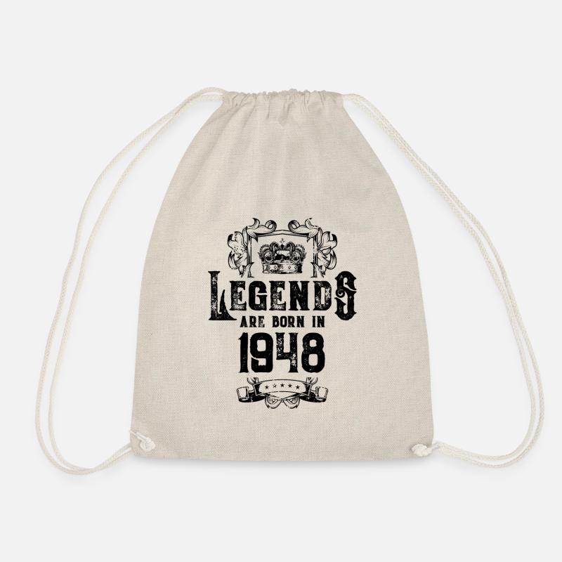 1948 legends geburtstag - Turnbeutel - Natur