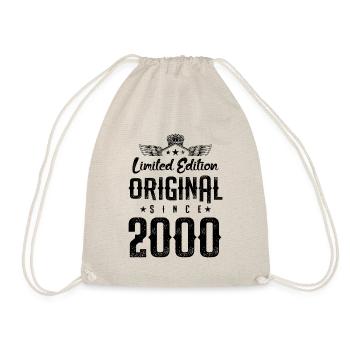 2000 limited edition - Turnbeutel - Natur - Vorne