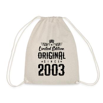 2003 limited edition - Drawstring Bag - nature - Front