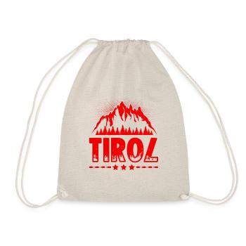 Tyrol Austria - Drawstring Bag - nature - Front