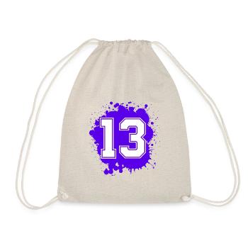 13 Nombre d’objets blob - Sac de sport léger - nature - Devant