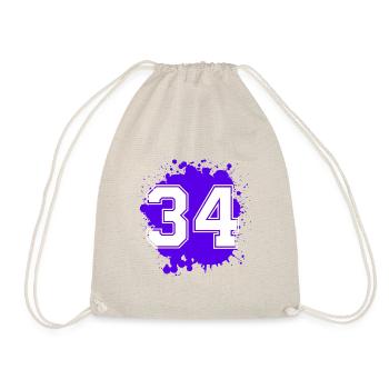 34 Nombre d’objets blob - Sac de sport léger - nature - Devant