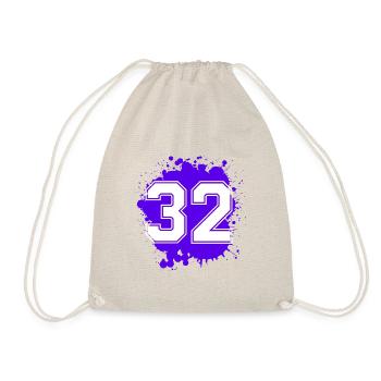 32 Number of blobs - Drawstring Bag - nature - Front