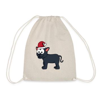 Panther Comic Christmas - Sac de sport léger - nature - Devant