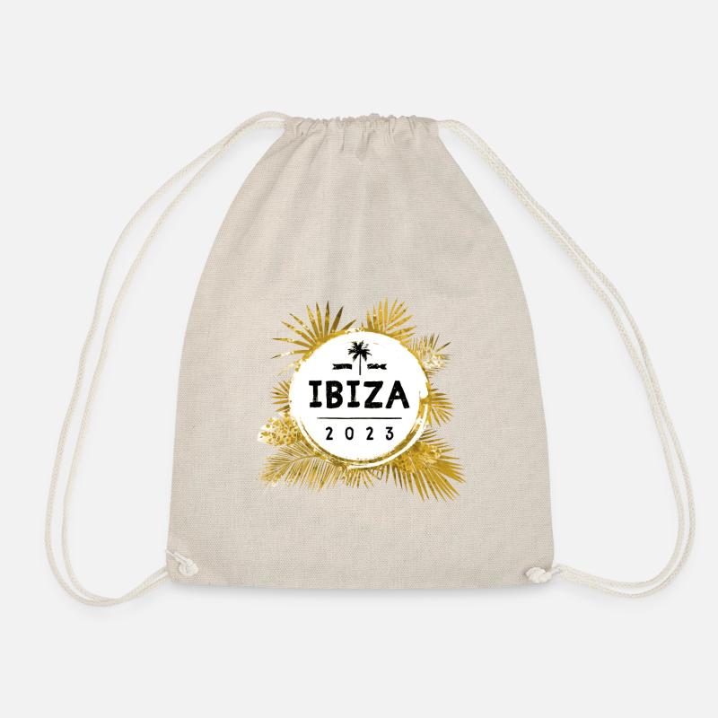 Ibiza 2023 Bunt - Turnbeutel - Natur