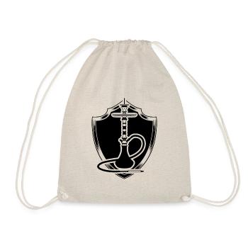 Shisha coat of arms - Drawstring Bag - nature - Front
