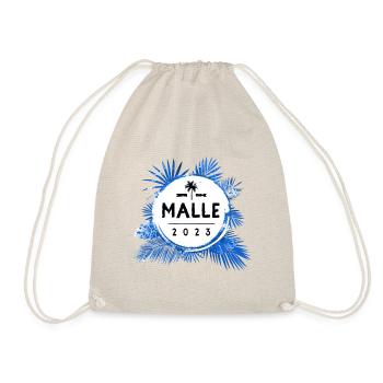 Malle 2023 Bunt - Turnbeutel - Natur - Vorne