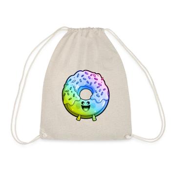 Donut Comic Coloré - Sac de sport léger - nature - Devant