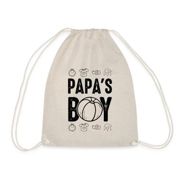 Baby Daddy's Boy - Drawstring Bag - nature - Front