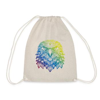Adler Mandala Boho - Turnbeutel - Natur - Vorne