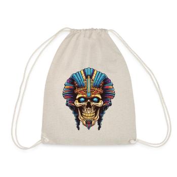 Crâne de pharaon - Sac de sport léger - nature - Devant