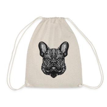 Chien bouledogue français Portrait Animal - Sac de sport léger - nature - Devant