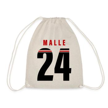 Malle 24 - Drawstring Bag - nature - Front